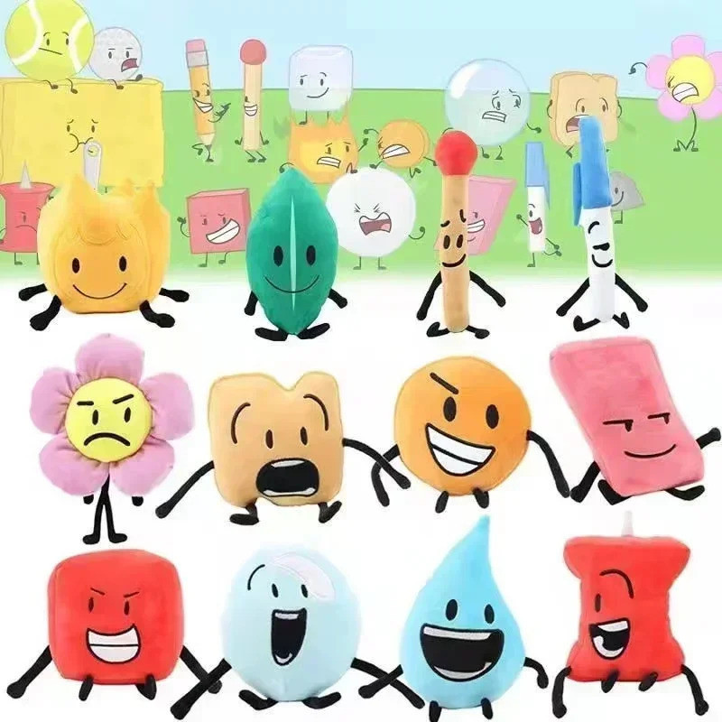 Hot Bán đồ chơi nhồi bông Cho Bfdi Plushie Trận Chiến Cho Giấc Mơ Đảo Đồ chơi thú nhồi bông Phim Hoạ
