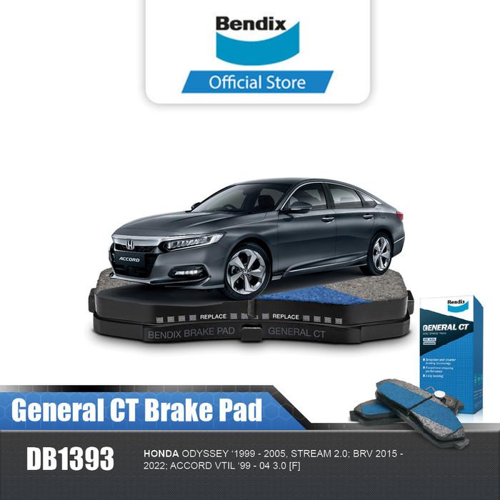 Bendix Kampas Rem Depan Mobil Honda Stream 2.0 - DB1393GCT Harga 512,400 rupiah*Gratis Ongkir