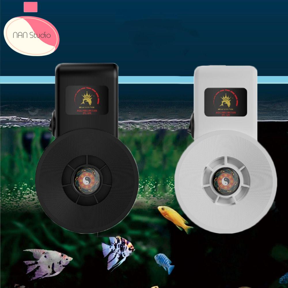 LYGJZC USB Quạt làm mát bể cá Có thể điều chỉnh Gắn tường Quạt hồ cá Mini Tiếng ồn thấp Quạt gió lạnh Bể cá