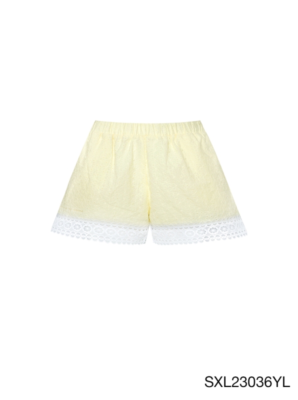 SABINA | JANESUDA x SABINA Charlotte Shorts Style no. SXL23036 LightYellow ราคา 590 บาท*ส่งฟรี