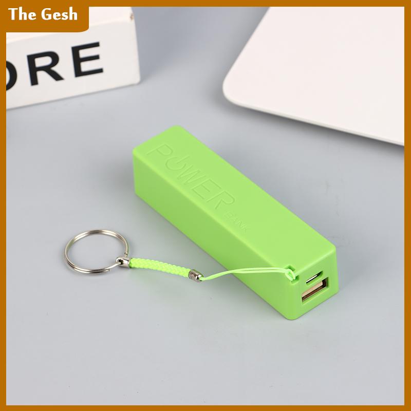 [The Gesh] Điện thoại di động ngân hàng sạc pin gói cho trường hợp tự làm hộp Protable đầy màu sắc stroage hộp - 3