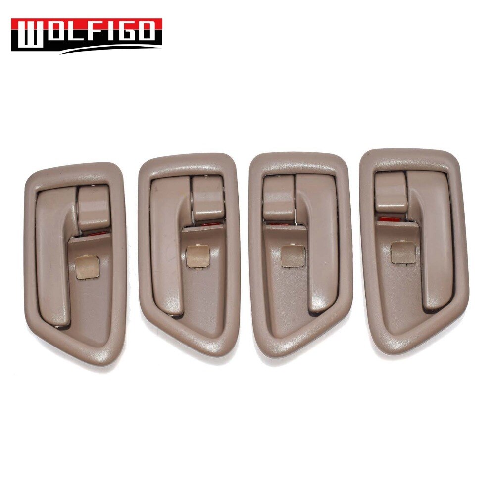 WOLFIGO Fit Toyota Camry 1997-2001 Inside Interior Door Handle Front Rear Right Left 69278-08010, 69206-AA010,69205AA010 New
