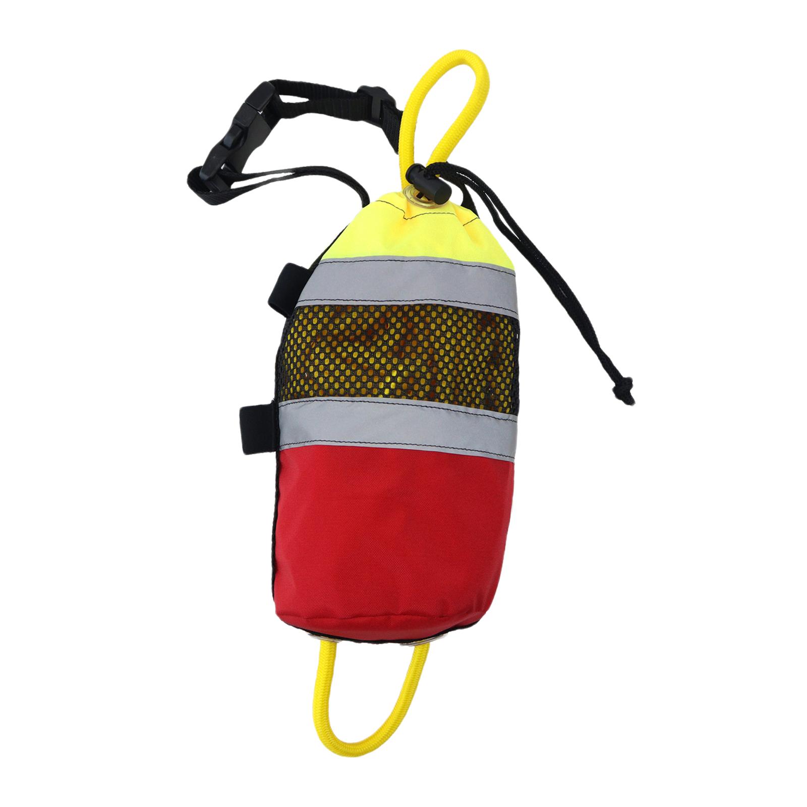Floating Throw Bag for Water Rescue with Rope Outdoor Accessories Rope Throw Bag for Boating Kayak Canoeing Swimming Sailing