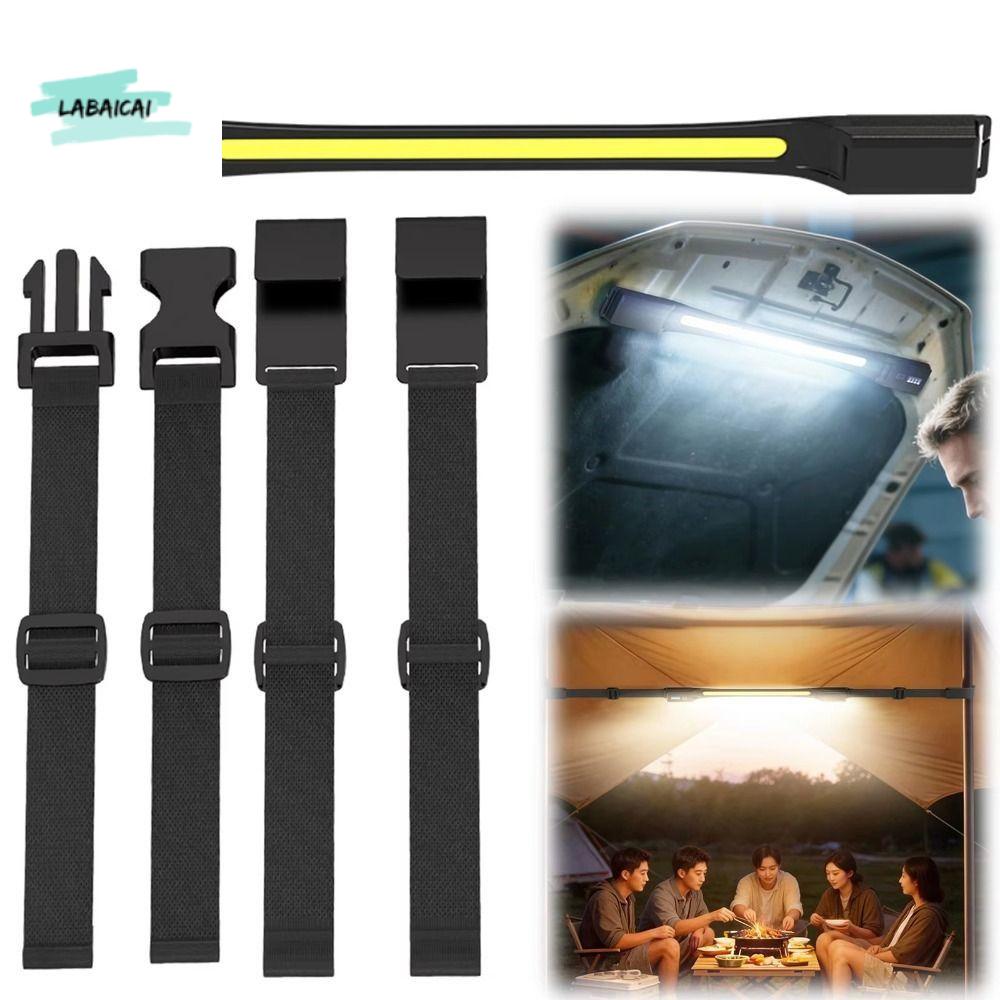 LABAICAI Đèn LED mạnh Đèn pin LED COB Với nam châm Có thể sạc lại bằng USB Đèn pha cầm tay Đèn lồng Công nghệ COB Đèn sạc lại được Cho 4000 mAh Sửa chữa ô tô Giá 646,922 Đồng*Miễn phí vận chuyển