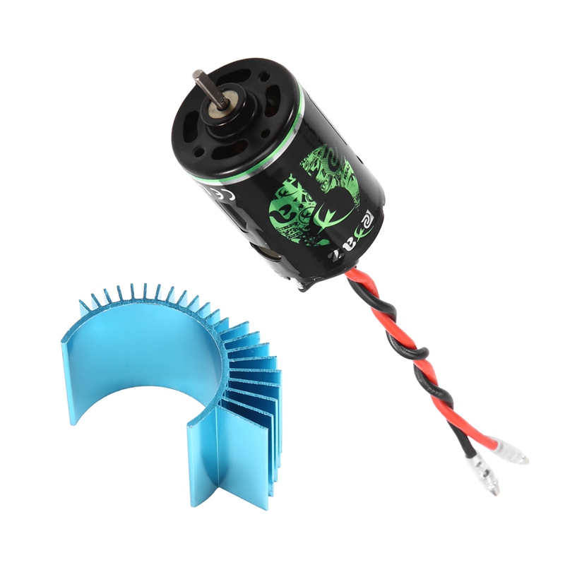 540 20T-45T Waterproof Brushed Motor for 1:10 RC Car Crawler SCX10 Kypsho Gen8 - 1