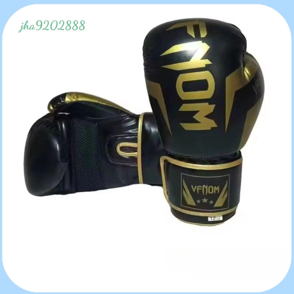 JHA9202888 6/10/12/14oz Găng tay đấm bốc cho trẻ em và người lớn PU Thoáng khí Găng tay chiến đấu Muay Thai Sanda  Găng tay tập luyện Găng tay đấm Taekwondo