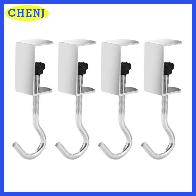 CHENJ Móc treo bàn bằng thép có thể xoay 360 °-Móc cạnh bàn có thể tháo rời móc treo tai nghe chơi game móc treo ba lô lưu trữ