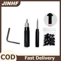 JINHF 1set Car Motorcycle Tire Repair Plugger Tools Tire Wheel Repair Kit Puncture Mushroom Plug Probe Nozzle For Cars Motorcycles
