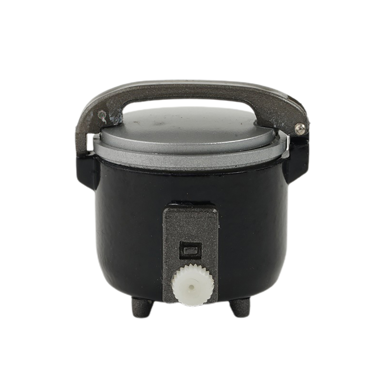 [AS] Mini Rice Cooker Exquisite Detail DIY Accessory Plastic Simulation Rice Cooker Kids Gift for Ki