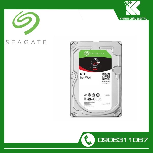 Ổ cứng HDD Seagate IRONWOLF 6TB  3.5 CHO PC