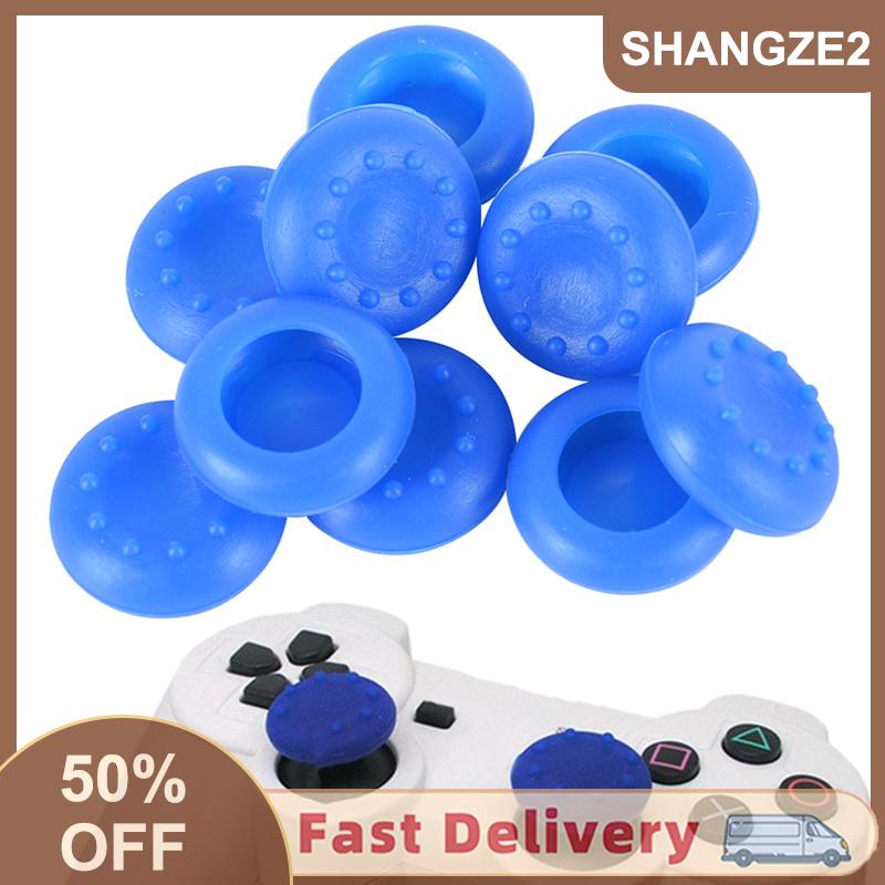 【SHANGZE2】 10xanalog điều khiển Silicone Cap Bìa ngón tay cái Stick Grip cho PS3 PS4 Xbox 360