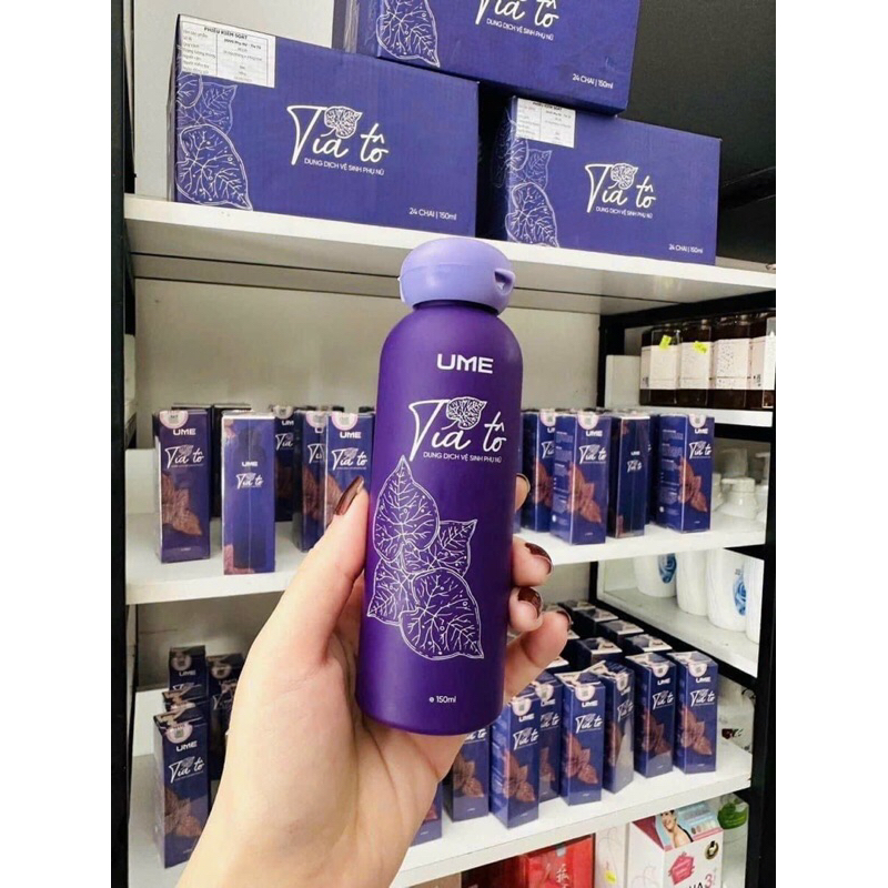 Giá sỉ thùng dung dịch vệ sinh Tía tô UME Ngọc Trinh 100 chai nguyên mã