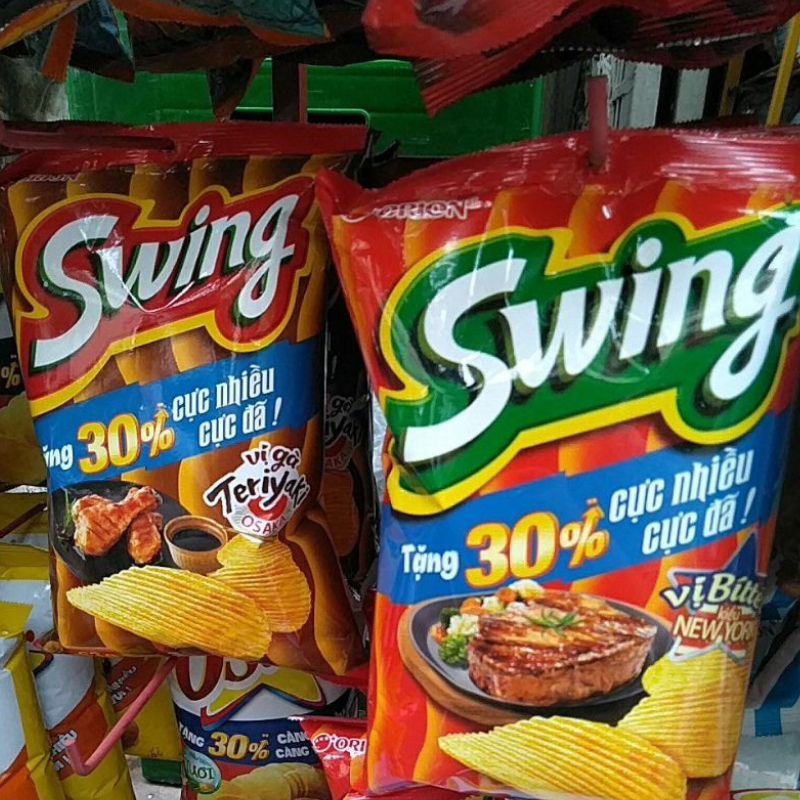 Snack Bimbim Ostar khoai tây đủ các vị gói 55gr - Date luôn mới