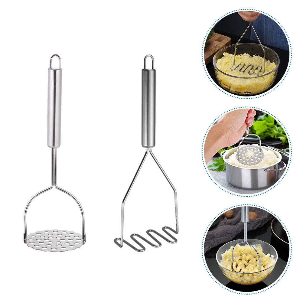 【CC】▧✖ Potato Masher Vegetable Potatoes Home Presser Tools Supplies Utensil
