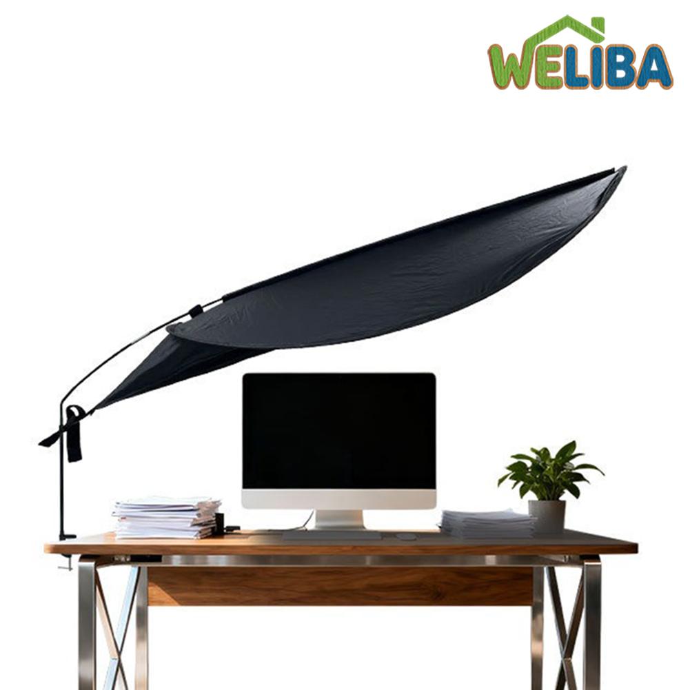 【WELIBA】 Easy Storage Office Desk Shade Laptop Sun Shade Height Adjustable 56-92cm [not miss it][New product release] ราคา 1,781 บาท*ส่งฟรี