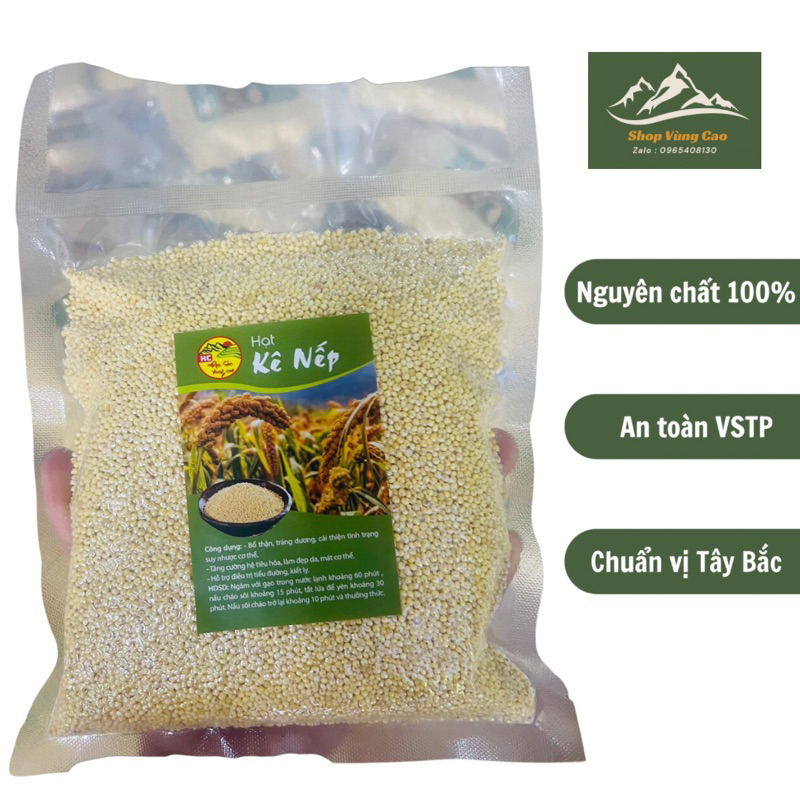 Hạt kê nếp vàng thơm chuẩn