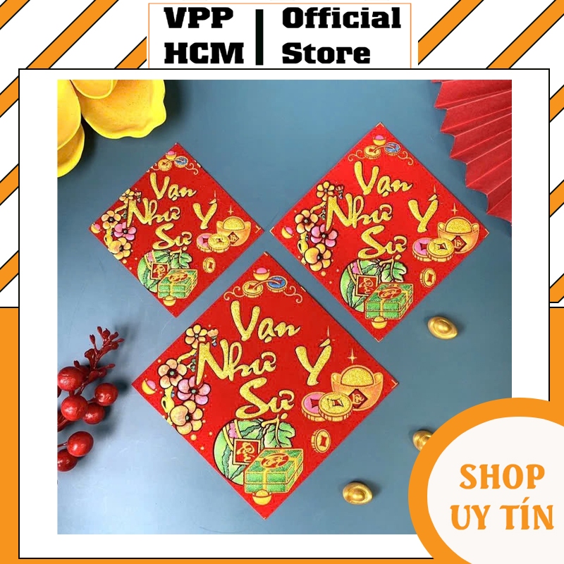 Bịch 10 Tấm Decal Dán Dưa Bưởi Nhung Phủ Kim Tuyến, Decal Nhung Dán Trái Cây Trang Trí Tết Sang Trọn
