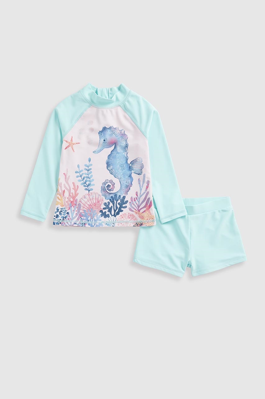 Mothercare Seahorse Sunsafe Rash Vest And Shorts Set Upf50+ ราคา 1,590 บาท*ส่งฟรี