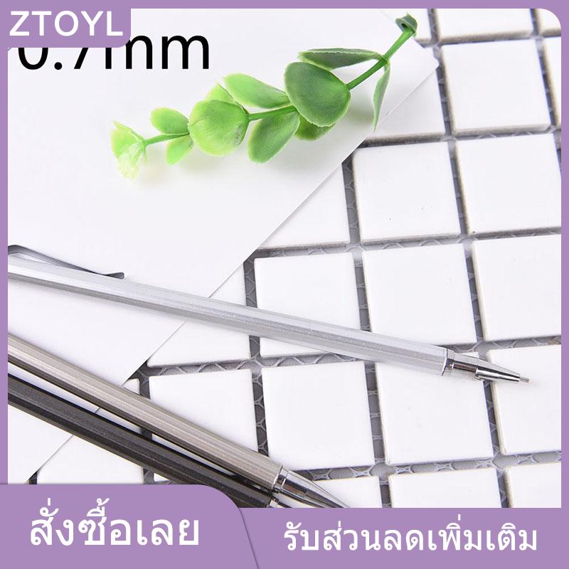 GUCHEN2 0.5/0.7mm Metal Mechanical ดินสออัตโนมัติสำหรับการเขียนโรงเรียน supplie