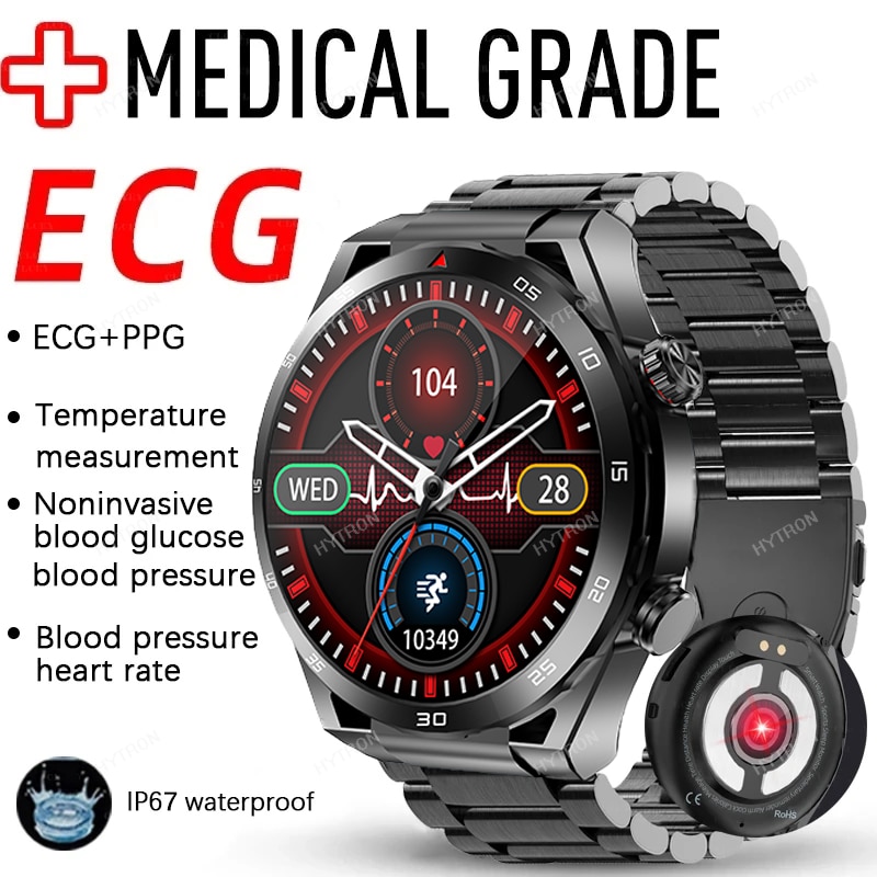 2023 New Blood Sugar Smartwatch ECG Smart Watches Monitoring Non-invasive Blood Glucose 1.39 -inch 360*360 HD Touch Large Screen ราคา 2,288 บาท*ส่งฟรี