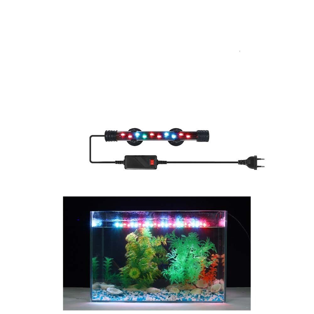 INGER Fish Tank Clip 90-260V Trồng Đèn màu Nước Ngọt Chìm Đèn Dưới nước Trang Trí Nội Thất Cây Phát Triển Đèn Đèn hồ cá Bể cá Bể cá Ánh Sáng Aquarium LED Ánh Sáng - 2