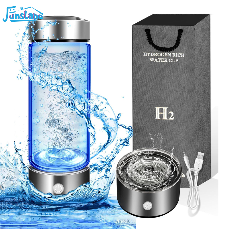 Portable Hydrogen Water Bottle, 1600ppb Hydrogen Water Generator, Ion Water Bottle Improve Water Quality In 3 Minutes, For Home, Travel And Exercise ราคา 776 บาท*ส่งฟรี