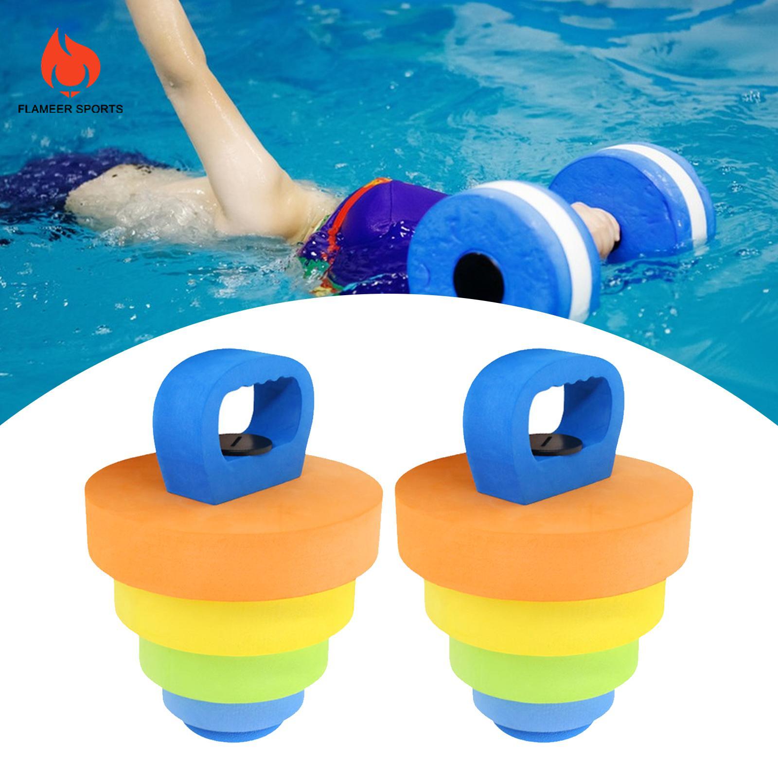 Flameer 2 miếng nước kettlebells tập luyện ở bể bơi viêm khớp EVA thủy sản tập thể dục kettlebells cho phụ nữ người đàn ông trở lại cánh tay vai thể thao dưới nước