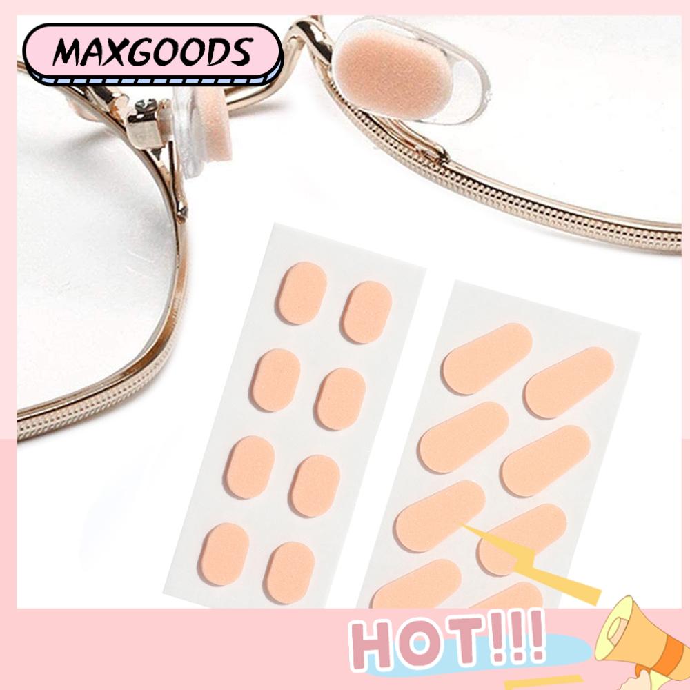 MAXG 4 Pairs 1.5mm Unisex Giá đỡ kính Màu da / Đen Tự dính Kính mắt Nosepads Miếng đệm mũi EVA Chống trượt