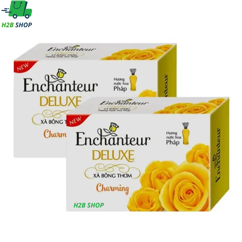 Combo 3 Bánh Xà Bông Tắm Enchanteur Hương nước hoa Pháp 90gr/bánh