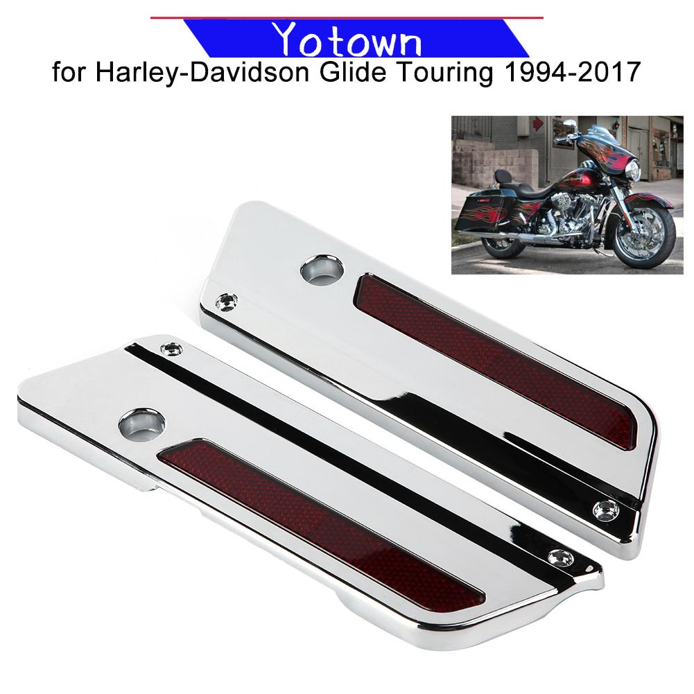 Yotown 2 chiếc Túi Yên Xe Máy Chốt Phản Quang cho Glide Touring 1994-2017 Giá 632,000 Đồng*Miễn phí vận chuyển