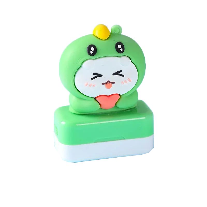 Childrens Name Seal Custom Students Name Stamp Kindergarten Clothes Waterproof Name Sticker Kawaii Montessori Stamp Gift