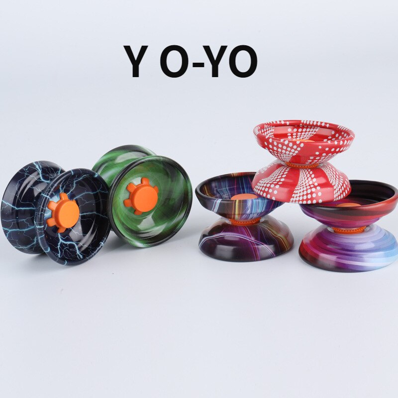 1pcs New Upgrade Alloy Yo-yo Dazzling Metal Yo