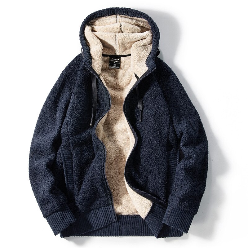 Fleece Sherpa Lined Jacket - Best Price 