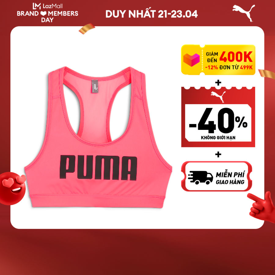 Áo Ngực Tập Luyện PUMA Nữ 4KEEPS Màu Xanh