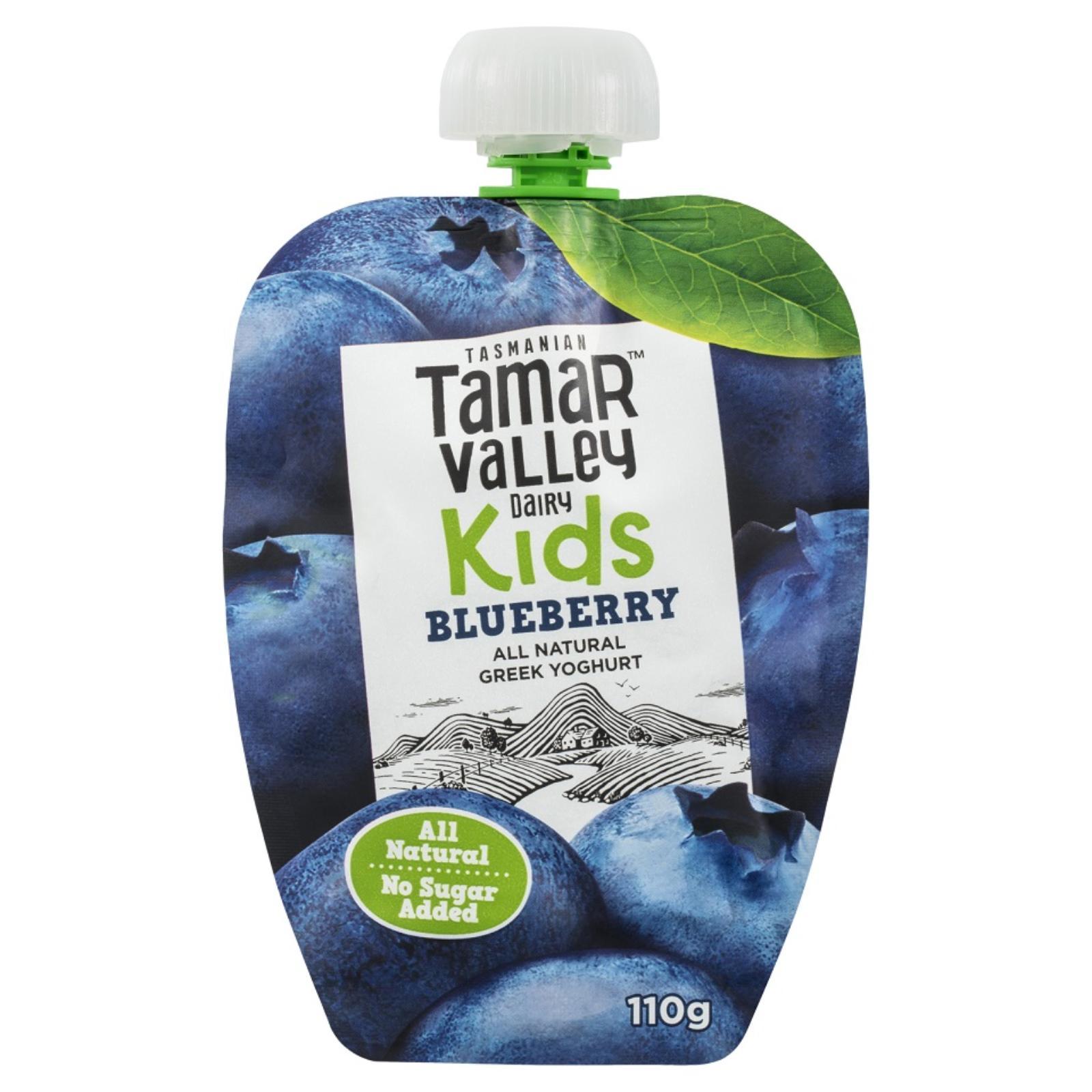 Tamar Valley Greek Style Blueberry Yoghurt By Redmart