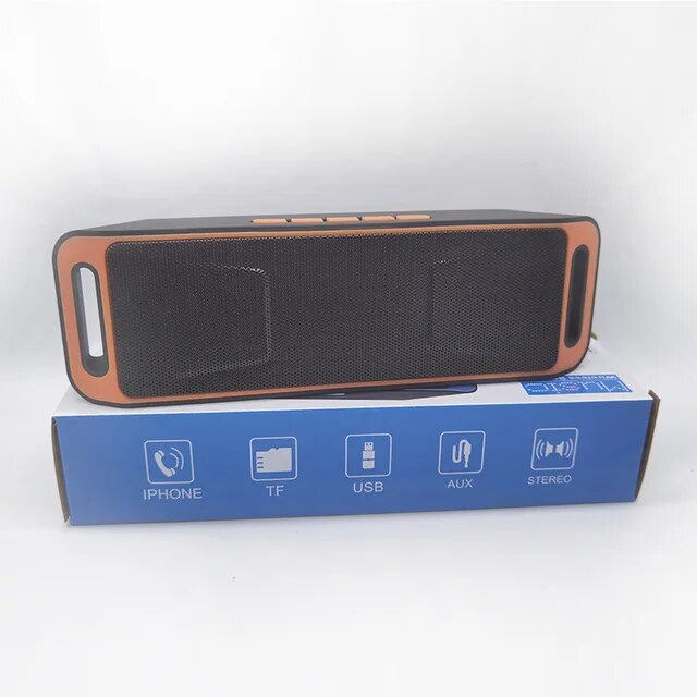 Xu hướng chính thỏa thuận 1pcs Loa di động không dây ngoài trời loa bluetooth Loa siêu trầm di động loa mini di động Bluetooth