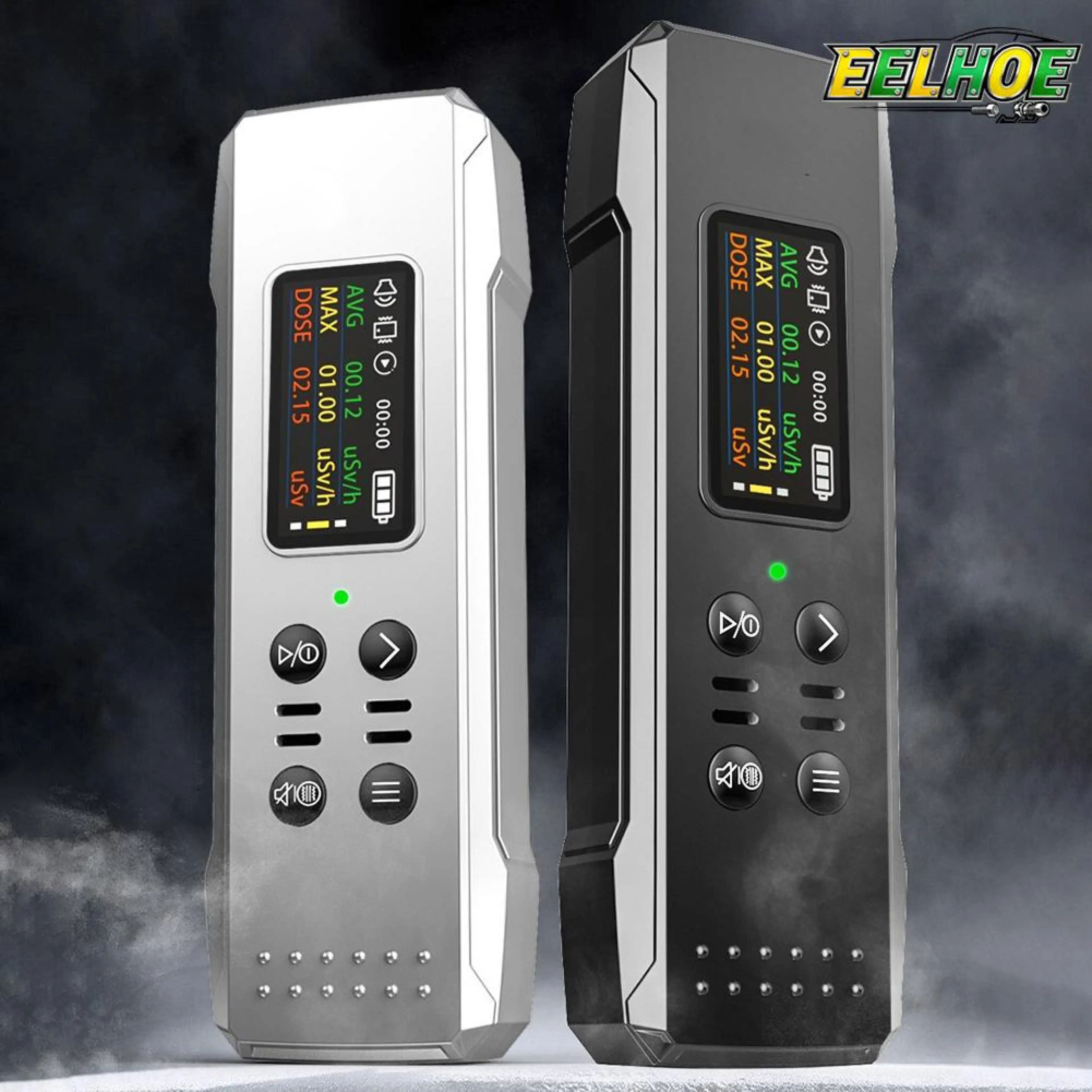 【eelhoe】 ABS Shell Drop-proof Non-slip Radiation Detector One-button Activation [New Arrivals Large Inventory]