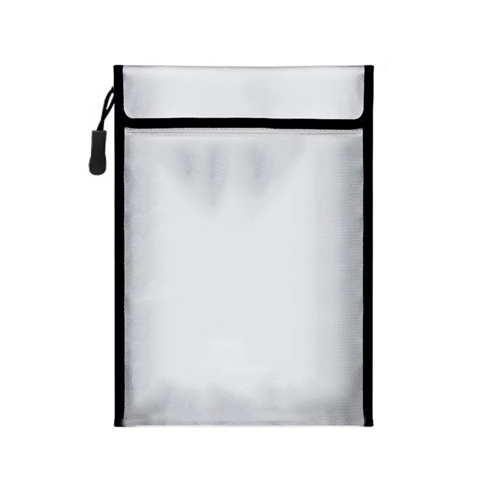 GIORGIONE Waterproof Fireproof Document Bag Portable S/M/L Safety Cash Storage Pouch Faraday Bag Heat-resistant Portable File Briefcase Travel