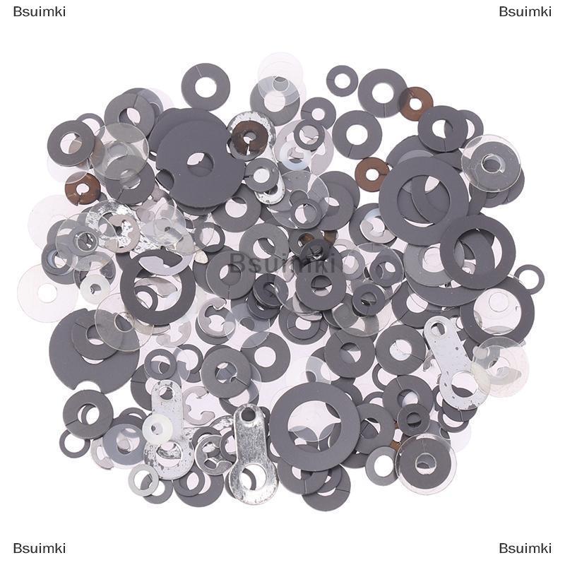 [COD] Bsuimki Hỗn hợp tải Pinch Con lăn Spacer kim loại khóa bắt khóa tấm clip cho Máy ghi âm ổ đĩa Băng phụ kiện chuyển động