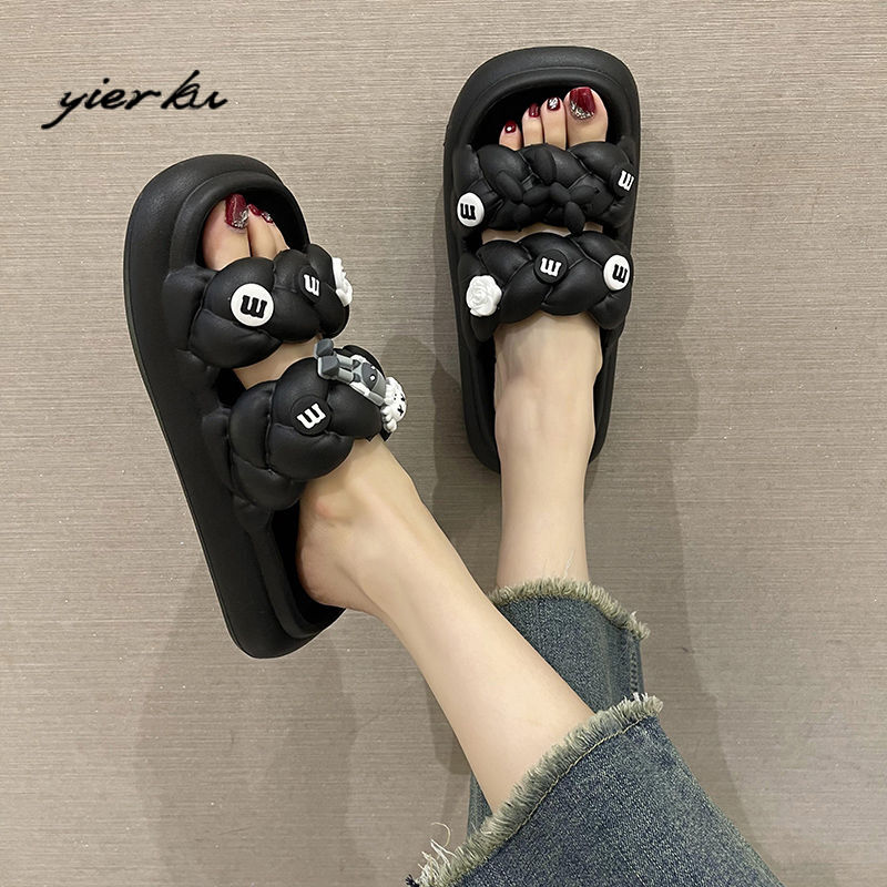 Sandals for women in 2023 summer new casual fashion thick soled anti slip