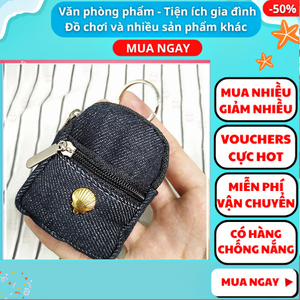Móc khóa dễ thương hình ba lô nhỏ gọn đựng tiền ✓ Nhỏ gọn ✓Balô ✓ Móc khóa cute - móc khóa cutee - móc khóa xe máy - móc khóa cute mini - móc khóa dễ thương cute - móc khóa cute rẻ - móc khóa cute dưới 10k - Nguyễn Thùy Store