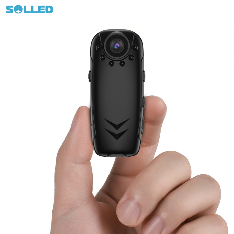 Small Mini Body Camera, 1080P HD Camera, With Back Clip, Mini Pocket Video Recorder, Infrared Night Vision, Motion Detection, For Travel Walking Delivery Law Enforcement
