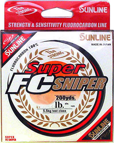 Sunline Fluorocarbon Line FC Sniper Invisible 75m 16lb 0.35mm 2230 