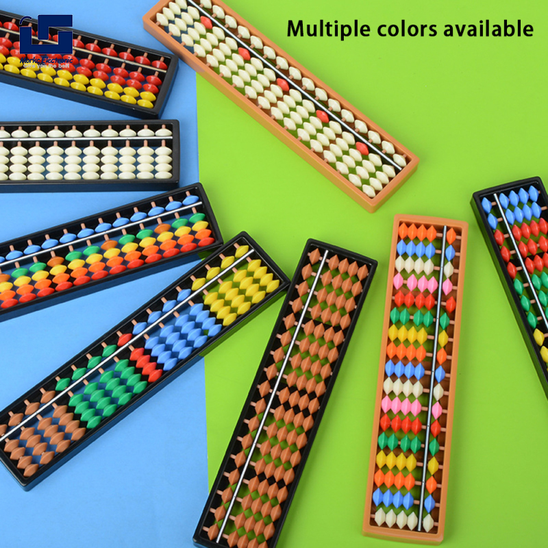 Toys clearance 17 Column Plastic Abacus With Colorful Beads Children Math