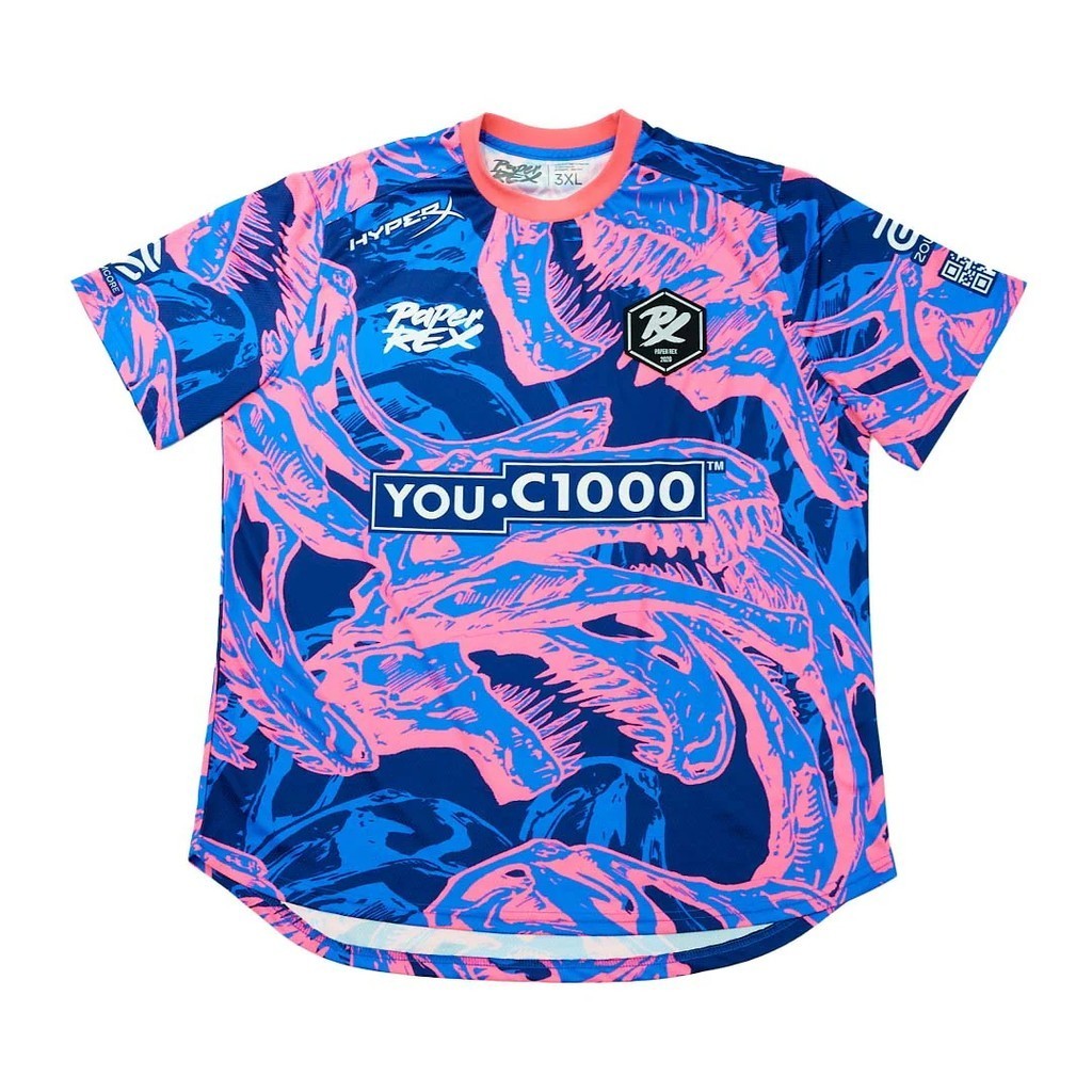 Paper Rex Jersey 2024/25 Night Mode Esports Valorant Tshirt Custom
