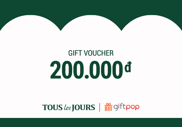 Phiếu quà tặng tous les jours 200k