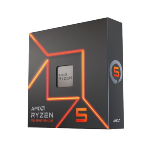 Genuine Amd Ryzen 5 7600X Box Cpu (6 Cores 12 Threads / 4.7 - 5.3 Ghz / 38Mb) - Genuine Product