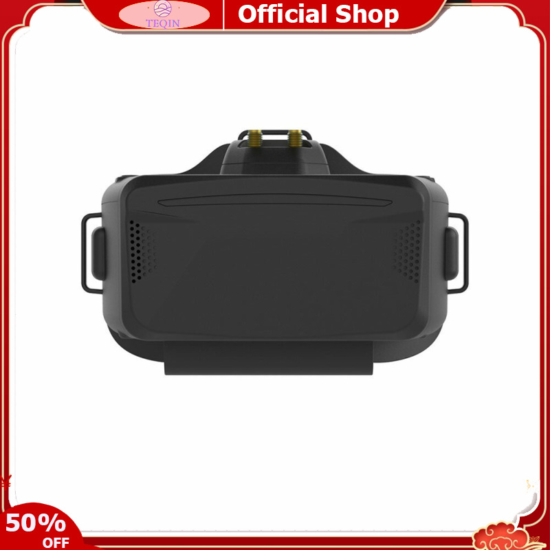 TEQIN toy new 5.8GHz Virtual Reality Glasses Headset First Person View Video Glasses Gaming Experience Goggles 720P HD Display For Drone ราคา 22,344 บาท*ส่งฟรี