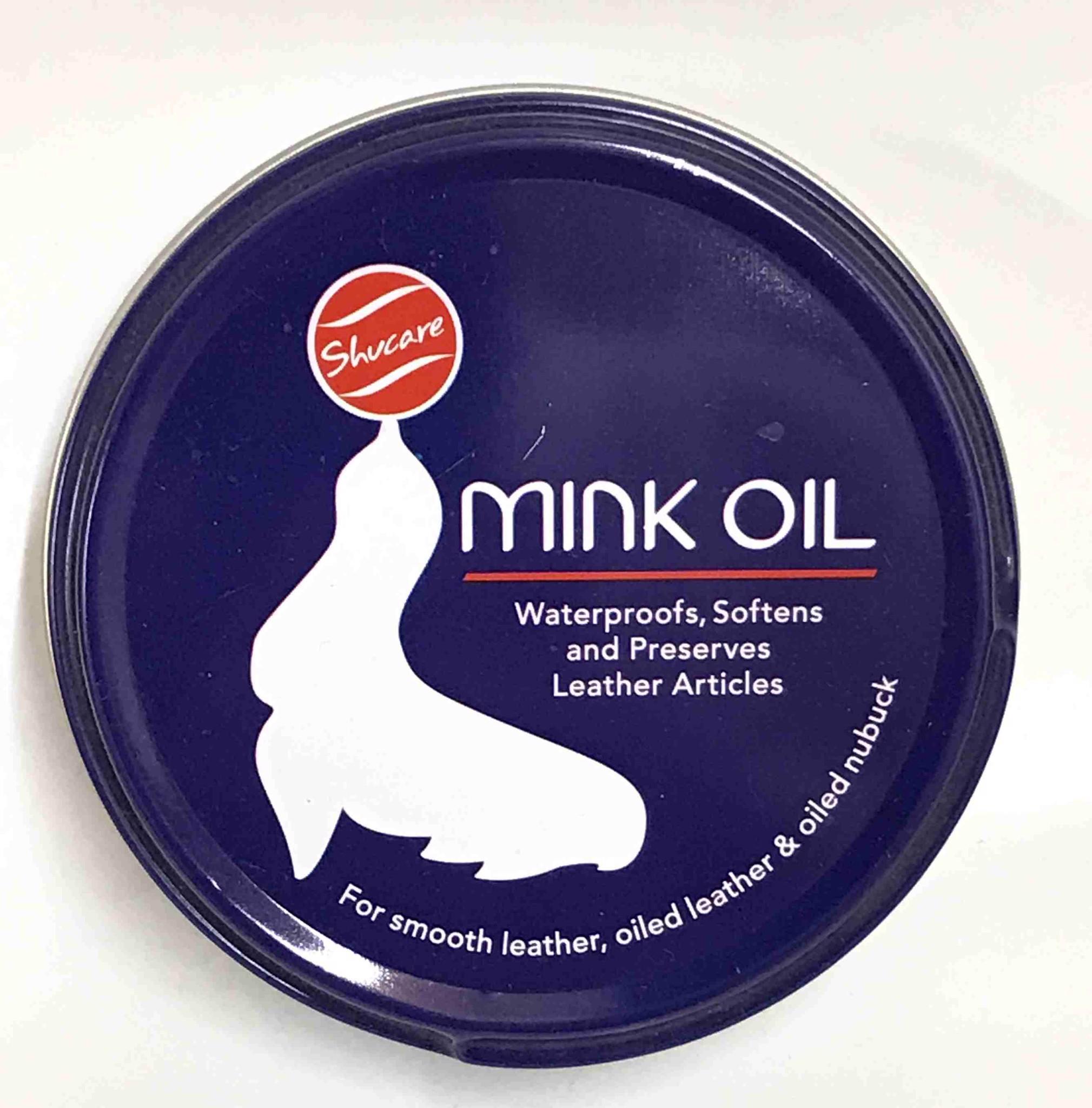 Mỡ chồn bảo dưỡng đồ da shucare mink oil