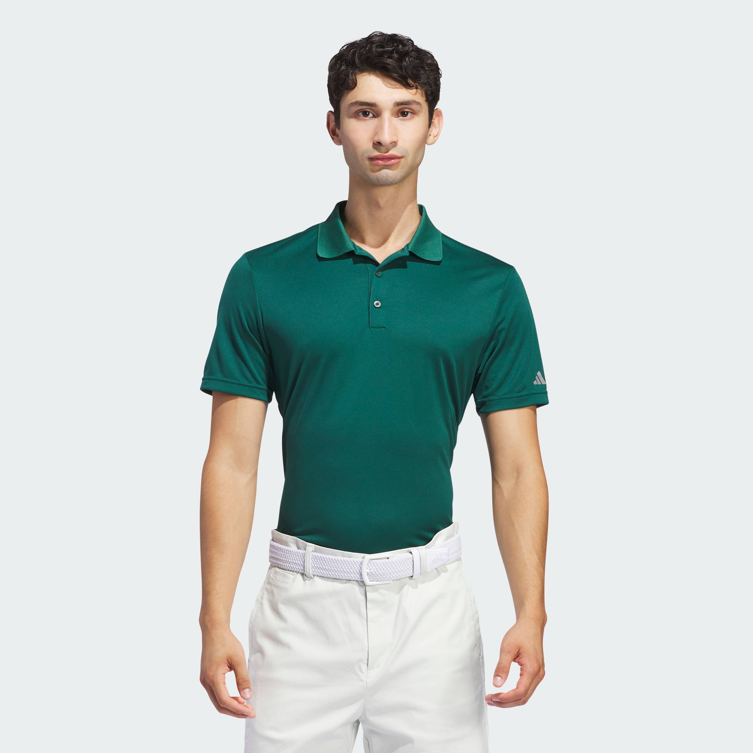 CHỈ 20H 31.12-3.1-VOUCHER 30% adidas Đánh gôn Áo Polo Core adidas Performance Primegreen Nam màu xanh lá IU4444